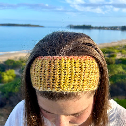 Autumn Inspired Crochet Headband